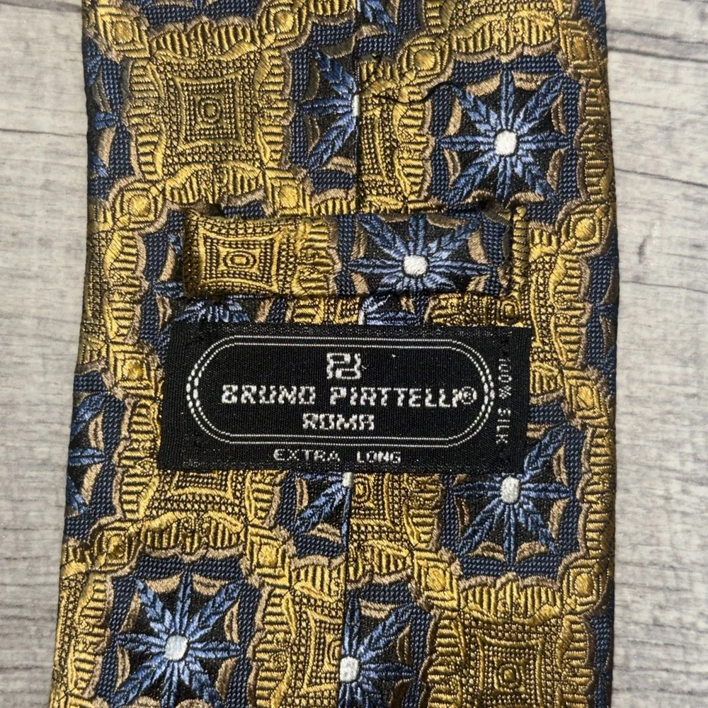 Bruno Piattelli Jacquard Silk Tie